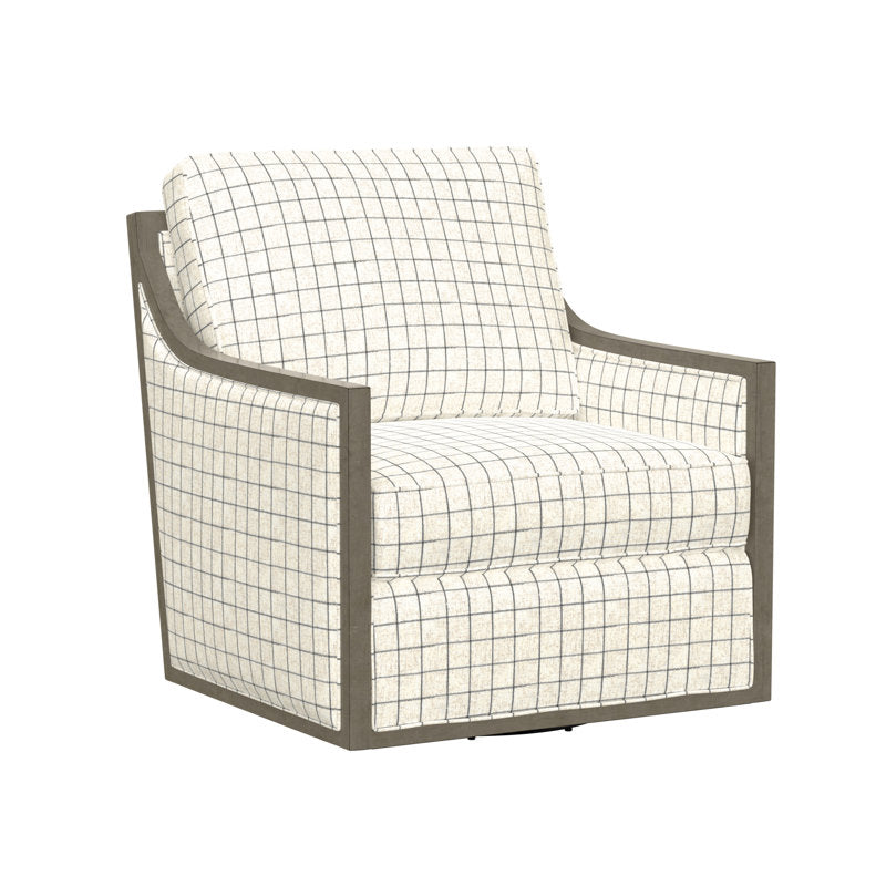 Boycey Upholstered Swivel Accent Chair