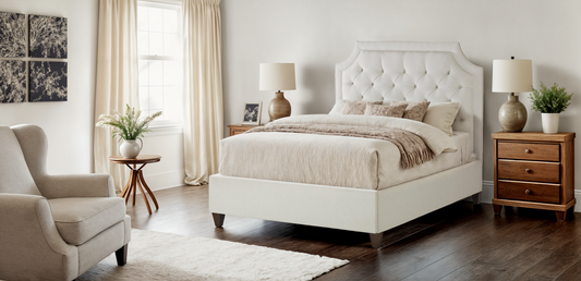 Lianna Custom Upholstered Storage Bed