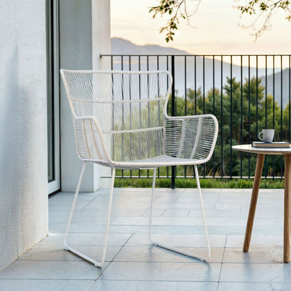 Pomaikai White Dining Chair